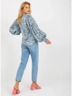 Dámská košile LK KS  černá a modrá  model 18132708 - FPrice