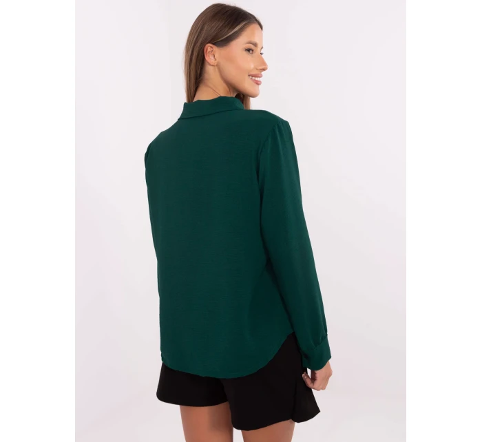 Koszula MI KS model 20731453 ciemny zielony - FPrice