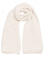 model 21417254 Žebrovaná šála ecru - Moe model 21417254 Žebrovaná šála ecru - Moe