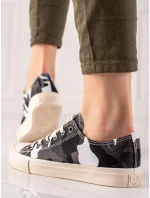 Výborné vícebarevné tenisky dámské bez podpatku Výborné vícebarevné tenisky dámské bez podpatku