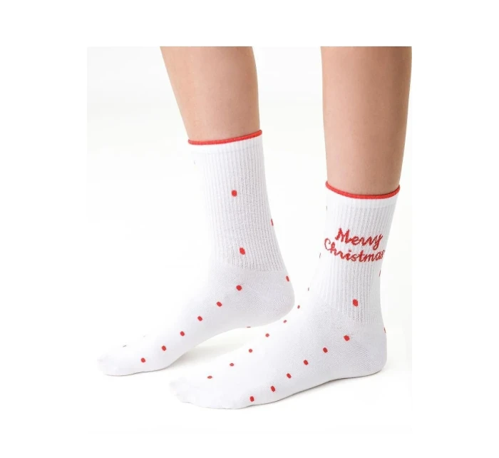 Ponožky Steven art.136 Świąteczne damskie 35-40