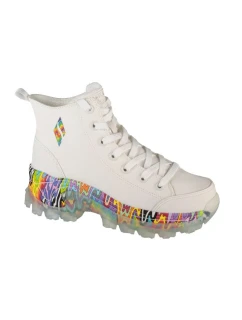 Skechers Jen Stark: Hi-Ryze - See-Thru Drip 177963-WMLT White 38