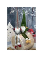 DEKORATIVNÍ TRPASLÍK 30+15CM ŠEDÝ DEKORATIVNÍ TRPASLÍK 30+15CM ŠEDÝ