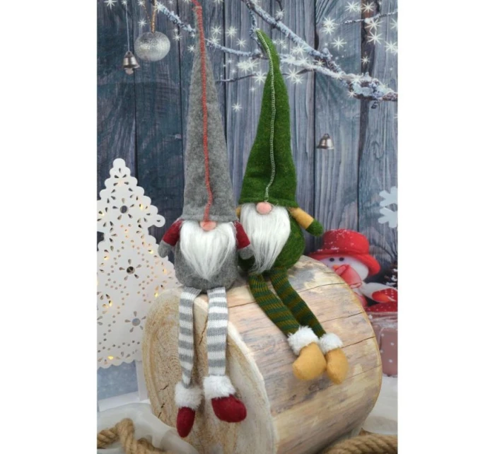 DEKORATIVNÍ TRPASLÍK 30+15CM ŠEDÝ DEKORATIVNÍ TRPASLÍK 30+15CM ŠEDÝ