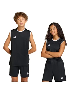 Adidas Entrada 26 dětský dres bez rukávů černý KB3933