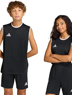 Adidas Entrada 26 dětský dres bez rukávů černý KB3933