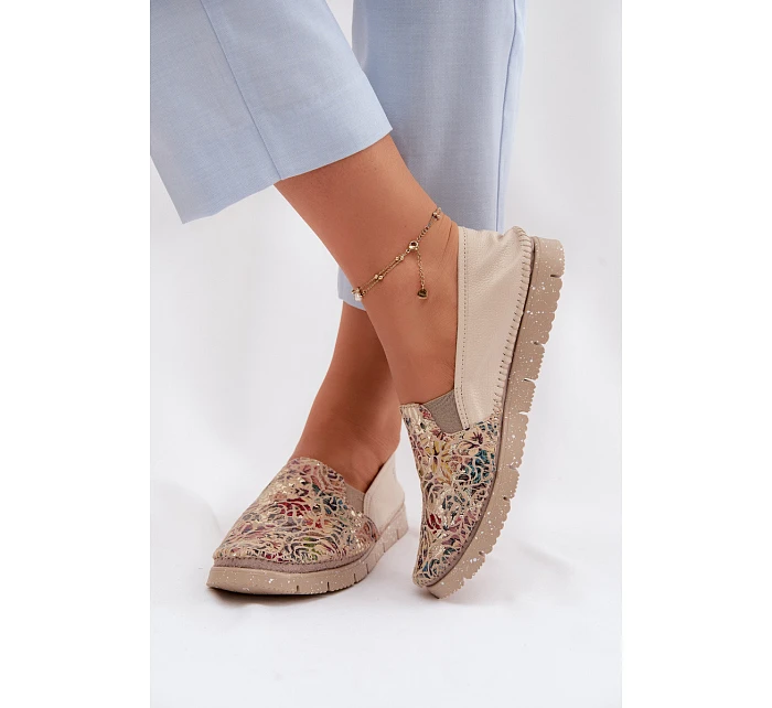 Dámské kožené nazouvací polobotky Maciejka 03512-67 multicolor Dámské kožené nazouvací polobotky Maciejka 03512-67 multicolor