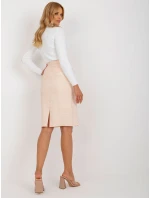 Spódnica LK SD model 18625296 brzoskwiniowy - FPrice Spódnica LK SD model 18625296 brzoskwiniowy - FPrice