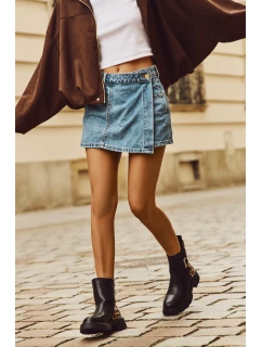 Dámské kotníkové boty Priscilla – zateplené, černá s panterkovým vzorem a zlatým detailem