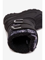 Dětské sněhule Lee Cooper – černé Dětské sněhule Lee Cooper – černé