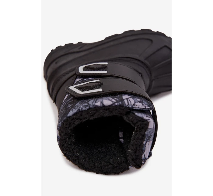 Dětské sněhule Lee Cooper – černé Dětské sněhule Lee Cooper – černé