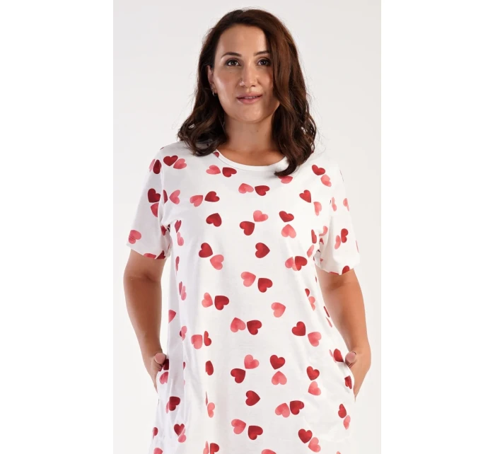 Dámské domácí šaty s krátkým rukávem model 18977131 - Vienetta