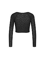 SLOGGI ZERO FEEL BLISS – krajkový crop top s dlouhým rukávem, pocit druhé kůže Sloggi SLOGGI ZERO FEEL BLISS – krajkový crop top s dlouhým rukávem, pocit druhé kůže Sloggi