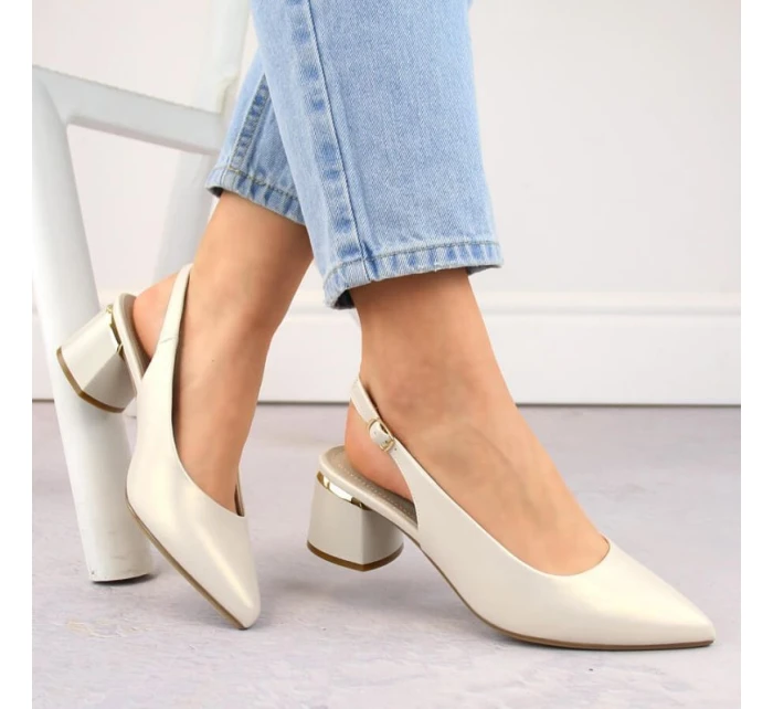 W  elegantní sandály model 21787614 - SERGIO LEONE