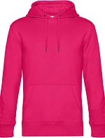 B&C KING Hooded_° Pánská mikina s kapucí 01.U02K magenta pink