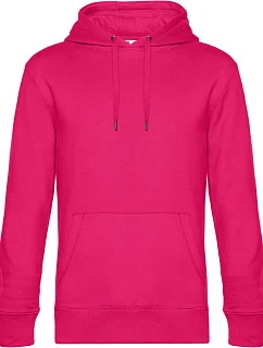 B&C KING Hooded_° Pánská mikina s kapucí 01.U02K magenta pink