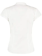 KK Popelínová halenka s límcem 43.0 white model 22461476 - Kustom Kit KK Popelínová halenka s límcem 43.0 white model 22461476 - Kustom Kit