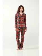 Pyžamo s knoflíky model 20516492 - Vamp Pyžamo s knoflíky model 20516492 - Vamp