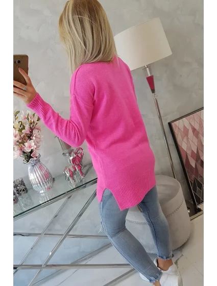 Stojanový svetr růžový Stojanový svetr růžový