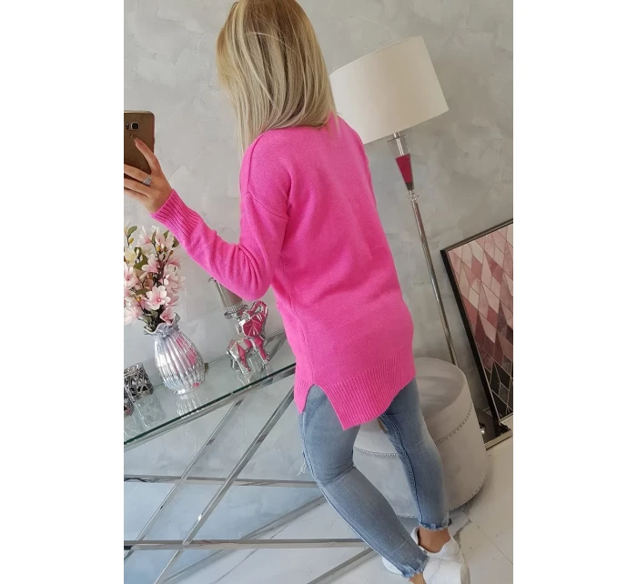 Stojanový svetr růžový Stojanový svetr růžový
