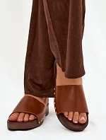 Dámské pantofle s přezkami Camel Terissa