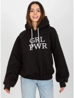 Dámská mikina EM BL 651 2.14X černá - FPrice