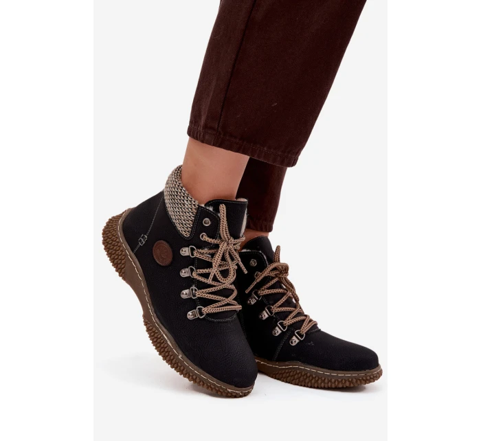 Zateplené dámské trapery Zenaya – černé