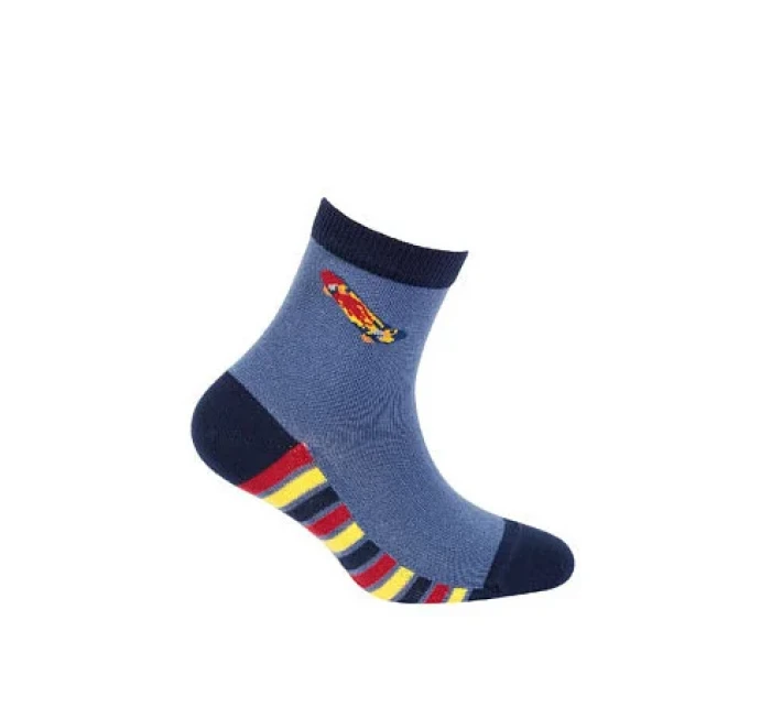 Skarpety  chłopięce wzorowane model 16127234 - Wola