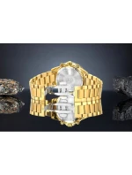 Pánské hodinky Giewont Chronograph Sapphire Gold Blue GW3520-B5