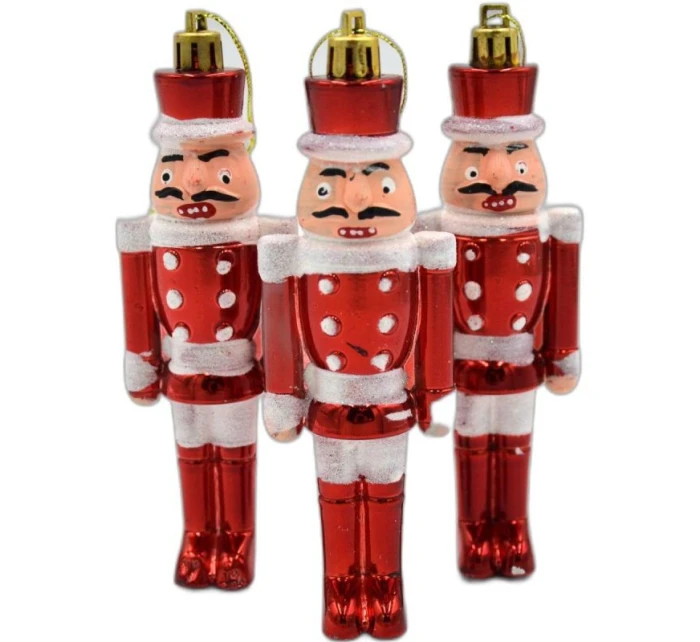 PŘÍVĚSEK LOUSKÁČEK NA OŘECHY 3 KS