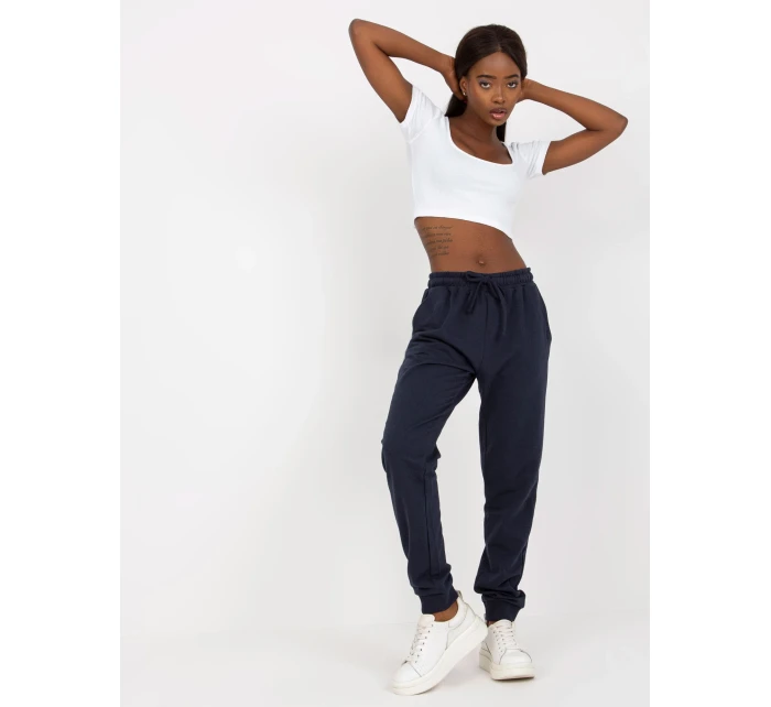 Tepláky B 006.58 tmavě modrá