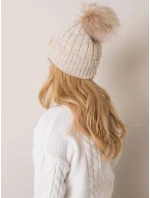 Czapka JK CZ model 20506453 beżowy - FPrice