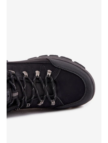 Pánské trekkingové boty Big Star - černá Pánské trekkingové boty Big Star - černá