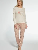 DÁMSKÉ PYŽAMO DR 671/344 VEČERNÍ