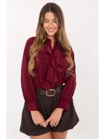 Košile s dlouhým rukávem  model 220332 Italy Moda