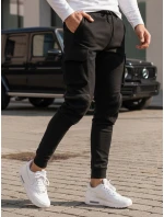 Pánské bojové kalhoty černé FashionStreet UX4164