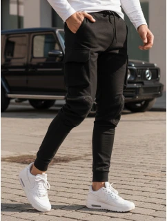 Pánské bojové kalhoty černé FashionStreet UX4164
