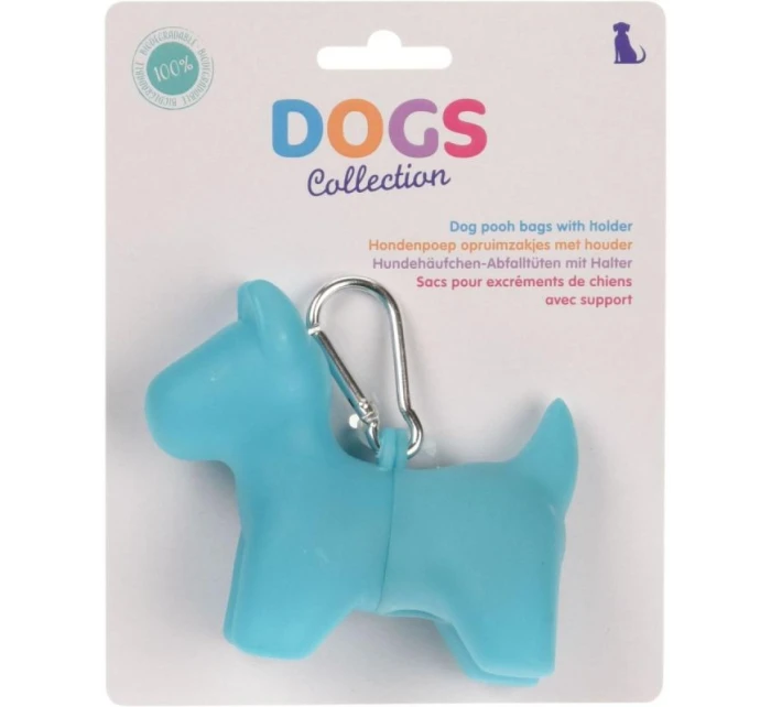 KONTEJNER NA SÁČKY NA PSÍ EXKREMENTY SE ZÁSOBOU 20 SÁČKŮ NA PSÍ EXKREMENTY