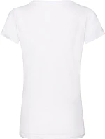 Fruit of the Loom Lady-Fit Valueweight V-Neck T Dámské tričko s výstřihem do V 16.1398 white Fruit of the Loom Lady-Fit Valueweight V-Neck T Dámské tričko s výstřihem do V 16.1398 white