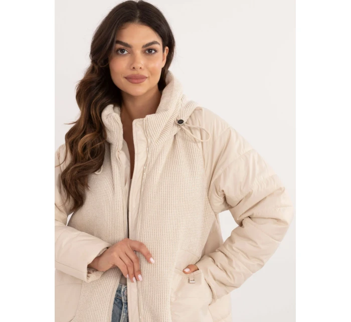 MBM KR F bunda 23301.84 světle béžová MBM KR F bunda 23301.84 světle béžová