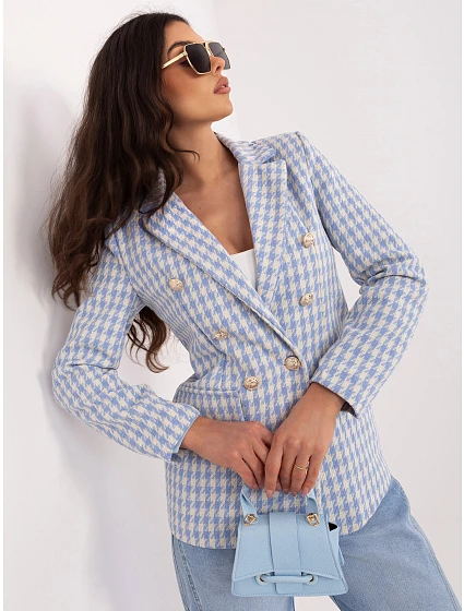 Marynarka MI MA model 22046999 niebieski - FPrice Marynarka MI MA model 22046999 niebieski - FPrice