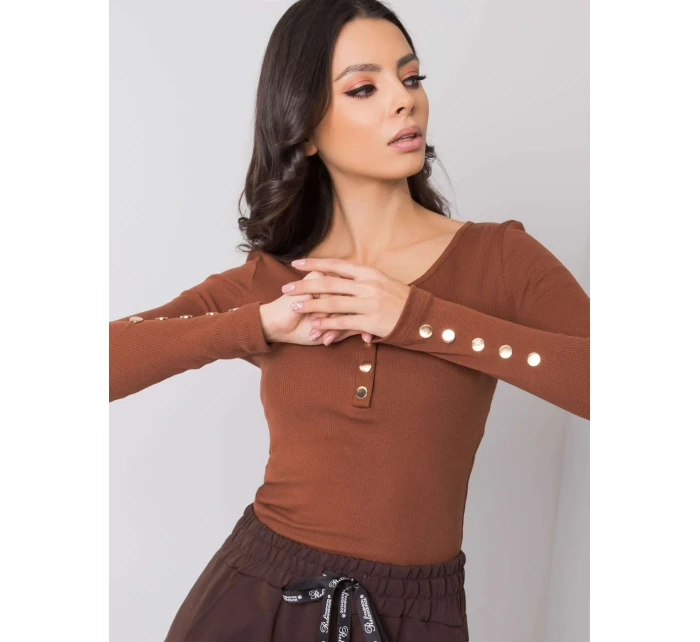 Halenka RV BZ 6065.80P tmavě hnědá Halenka RV BZ 6065.80P tmavě hnědá