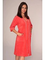 Dámský župan Velur Zip model 22321123 - De Lafense Dámský župan Velur Zip model 22321123 - De Lafense