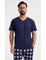 Pánské pyžamo dlouhé model 22405690 - Vienetta MAN Pánské pyžamo dlouhé model 22405690 - Vienetta MAN