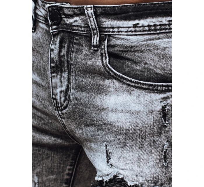 Pánské džínové kalhoty černé model 21976859 - Dstreet