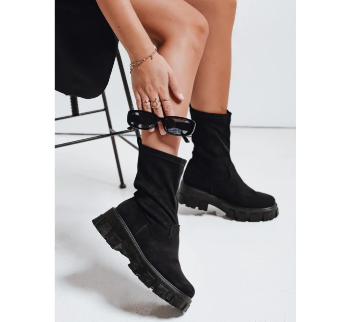 Dámské boty na platformě černé model 21992951 - Dstreet