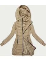 Dámská bunda v barvě s kapucí pro přechodné období model 18910687 - LHD