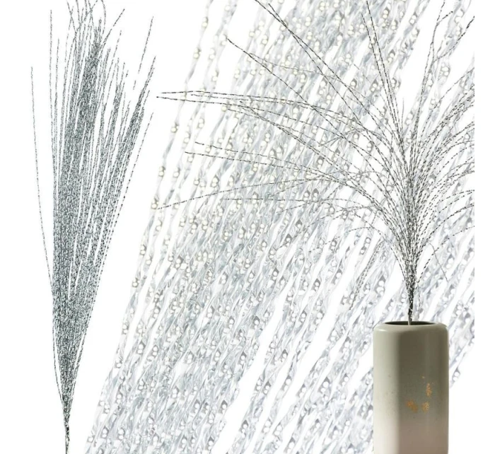 DEKORATIVNÍ VĚTEV 117CM STŘÍBRNÁ DEKORATIVNÍ VĚTEV 117CM STŘÍBRNÁ