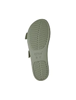 Dámské žabky Crocs Brooklyn Buckle Low green 211215 3BX dámské Dámské žabky Crocs Brooklyn Buckle Low green 211215 3BX dámské