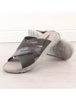 Pohodlné žabky M model 19373050 grey - Rieker